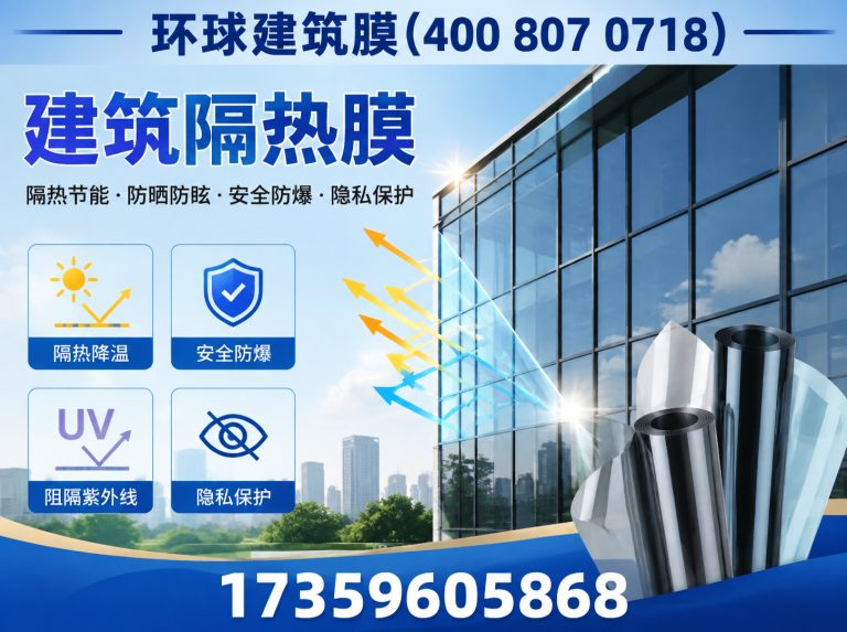 漳州环球建筑膜展示图